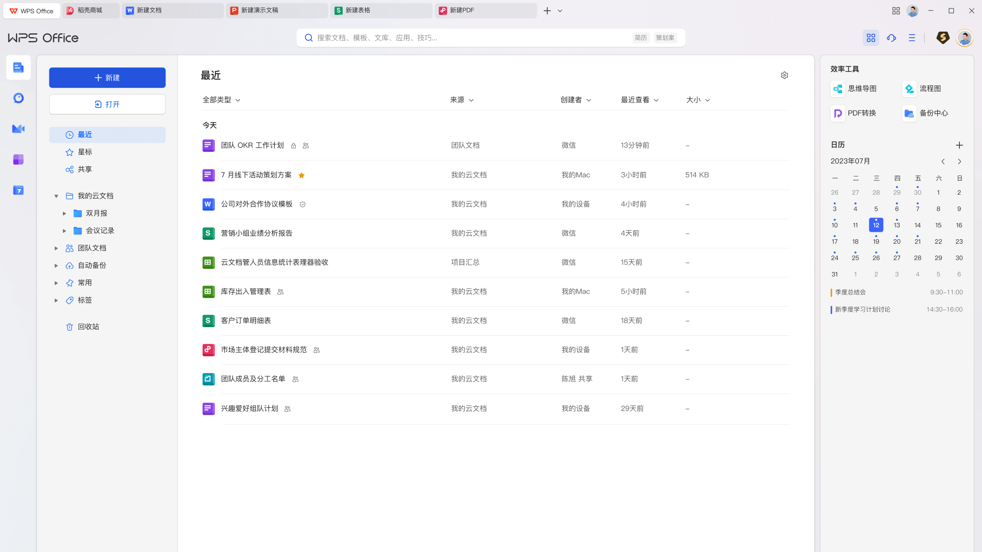 WPS Office文字表格演示核心功能与正版办公展示